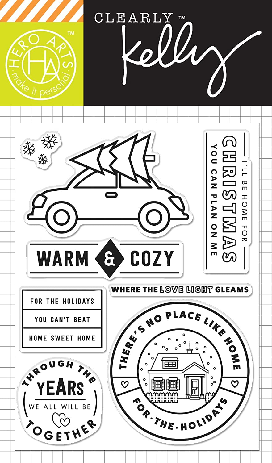 HERO ARTS WARM COZY -KELLY CLEAR STAMPS