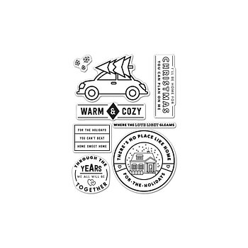 HERO ARTS WARM COZY -KELLY CLEAR STAMPS
