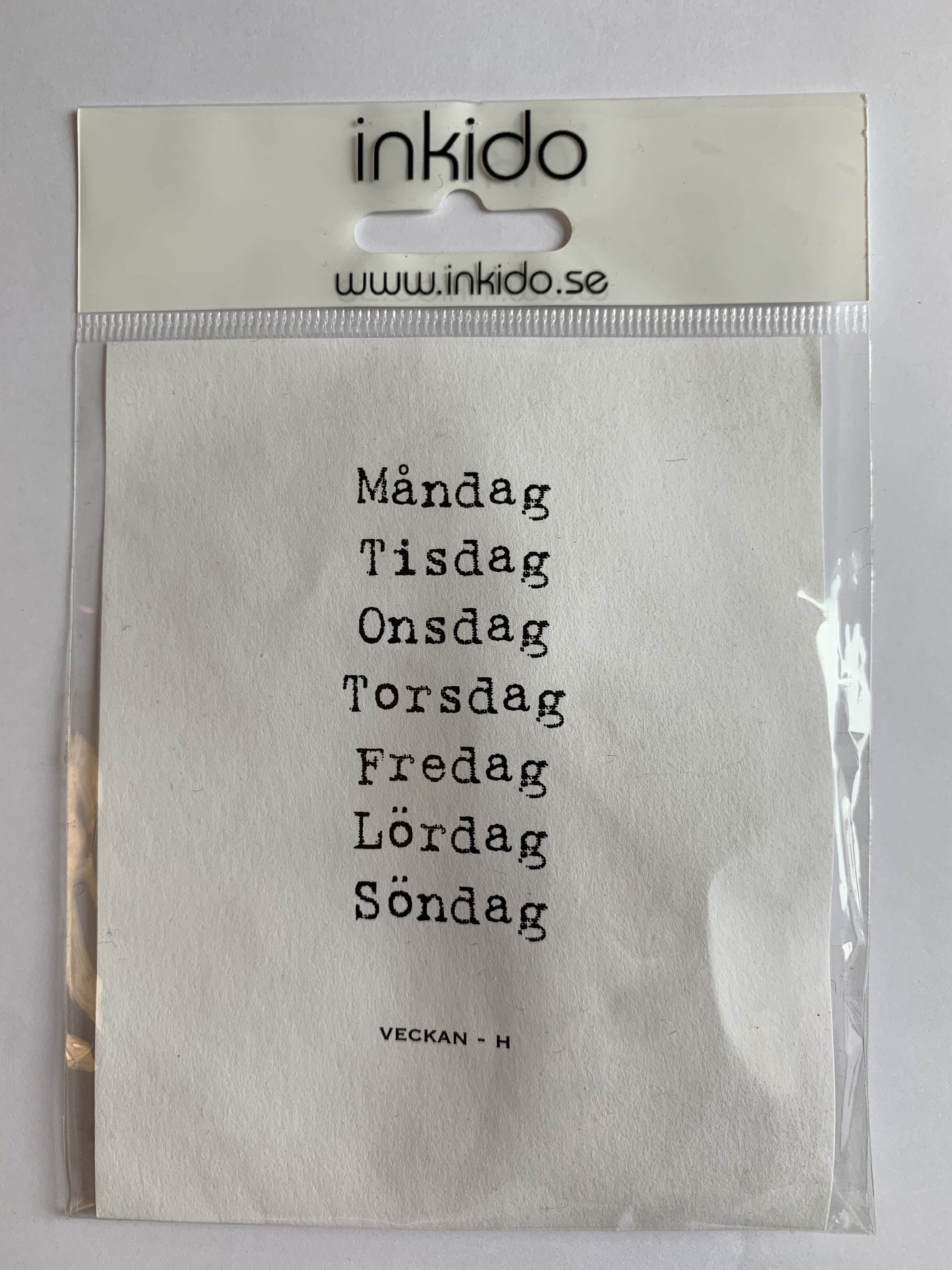 INKIDO - VECKAN 