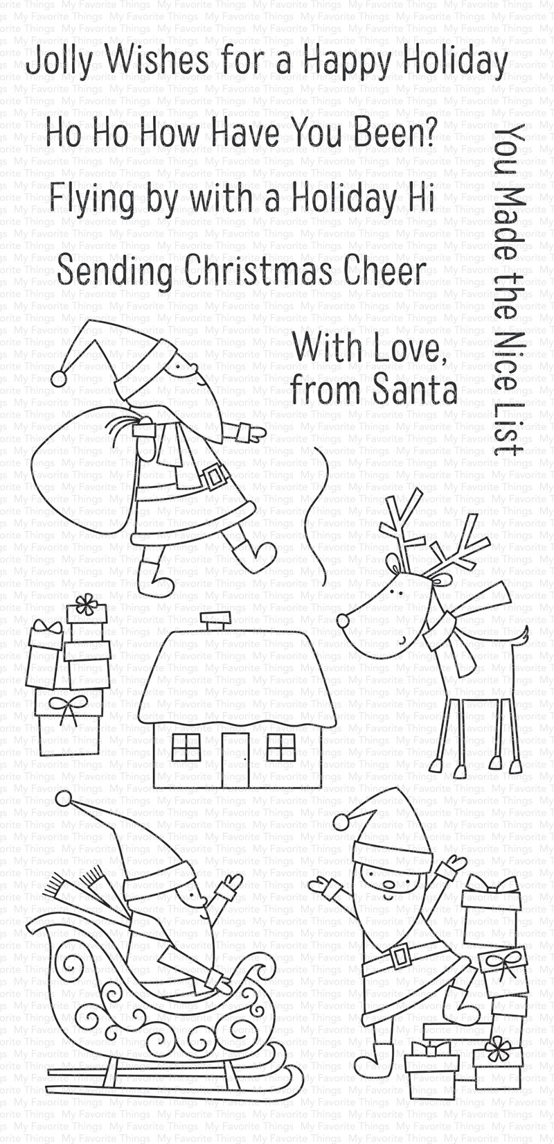 MY FAVORITE THINGS-Here Comes Santa Claus