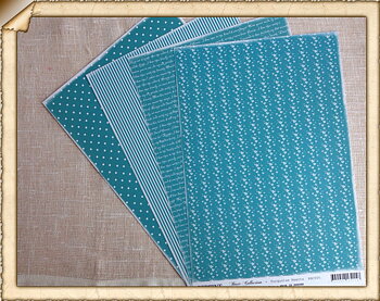 Reprint Basic Collection A4  Turquoise