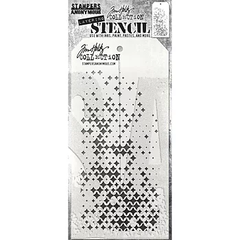 Tim Holtz Layering Stencil Sparkle Fade  THS188