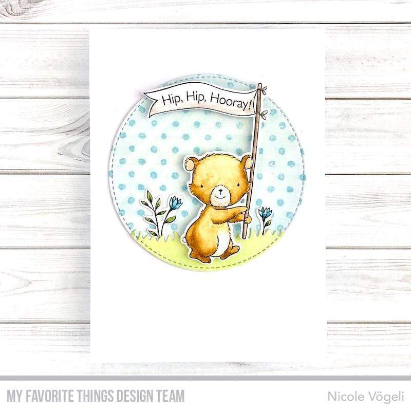 MY FAVORITE THINGS -Splotchy Dots Background - 2