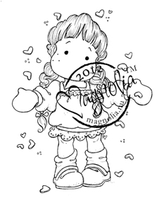 WL13 Love is in the Air Tilda MINI