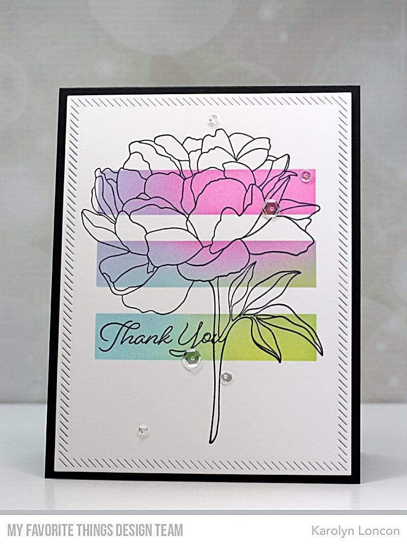 MY FAVORITE THINGS -Peony Perfection  - 3