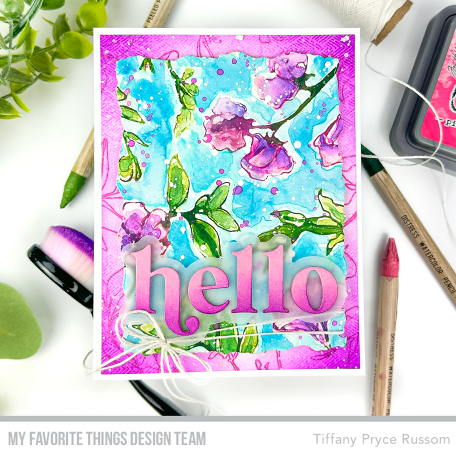 MY FAVORITE THINGS-Sketchy Blooms - 4