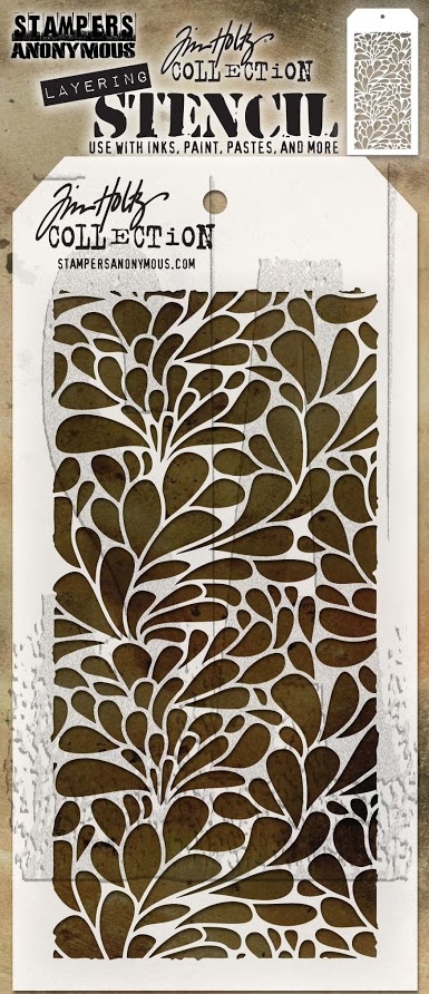 Tim Holtz Layering Stencil SPLASH - 2