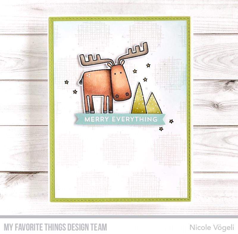 MY FAVORITE THINGS -Crosshatch Polka Dot Background - 8