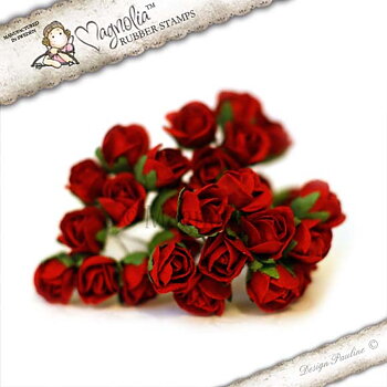 MAGNOLIA  FLOWER LD-15 You are my Valentine Roses Red 