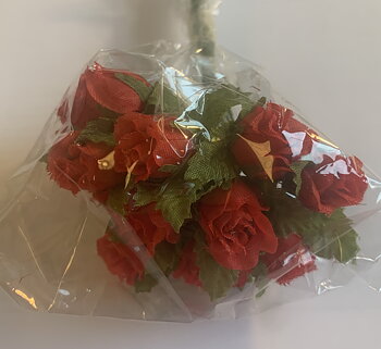 MAGNOLIA  FLOWER LD-15 You are my Valentine Roses Red 