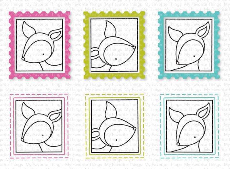 MY FAVORITE THINGS-Deer, Sweet Friend  STAMP & DIE SET - 3