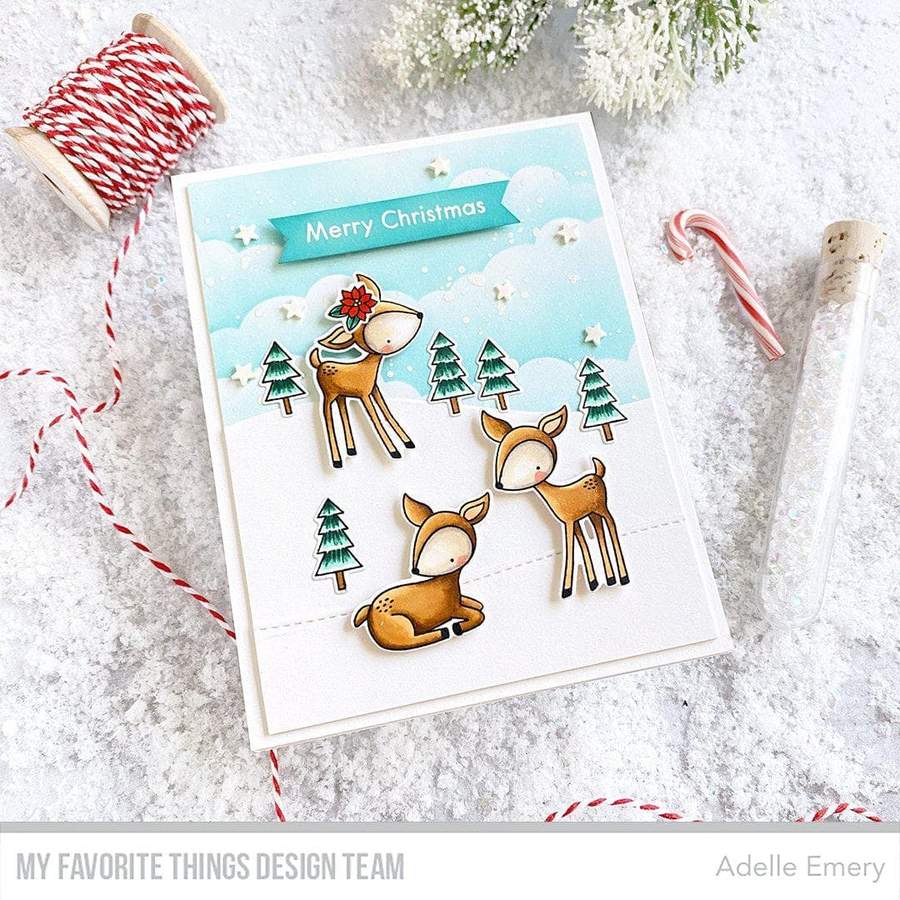 MY FAVORITE THINGS-Deer, Sweet Friend  STAMP & DIE SET - 12
