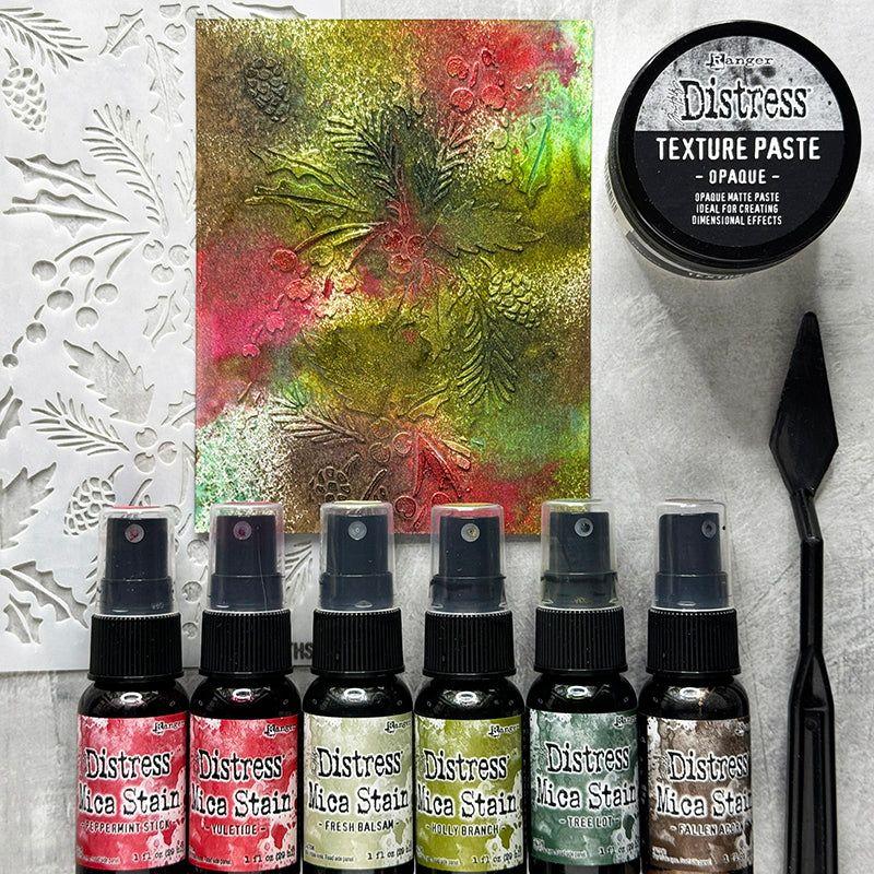 Tim Holtz Distress Peppermint Stick Mica Stain Ranger tsh87366 - 3