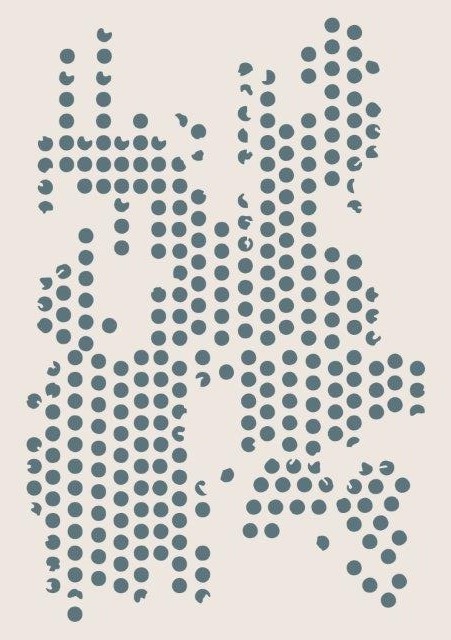   CREATIVE EXPRESSIONS-Sentimentally Yours A5 Stencil - Grunge Dots