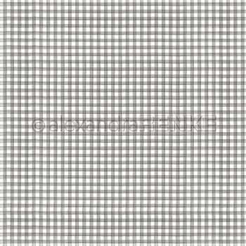 ALEXANDRA RENKE -Designpaper 'Kitchen square dark grey'