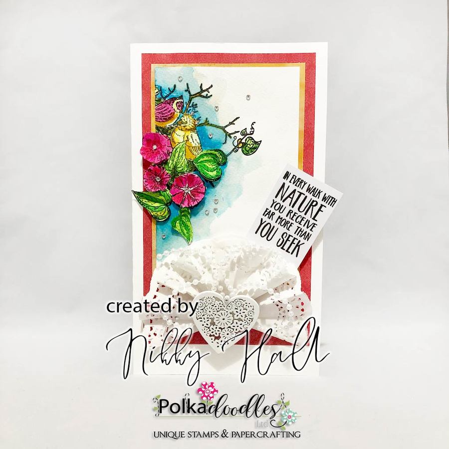 Polkadoodles Heart Sing Clear Stamps - 4