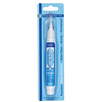 DOCRAFT  -Stick It! Clip Strip Sticky Glue Pen 