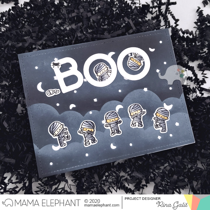 MAMA ELEPHANT- LITTLE MUMMY AGENDA STAMP & DIE SET - 3