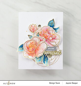 ALTENEW -Simple Roses Stamp Set