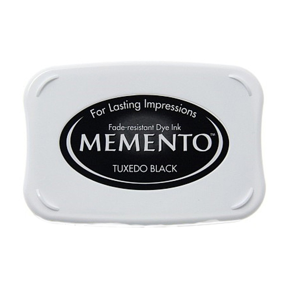 Tsukineko Memento TUXEDO BLACK INK PAD Full Size  