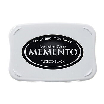 Tsukineko Memento TUXEDO BLACK INK PAD Full Size  