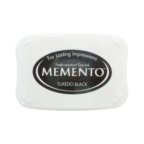 Tsukineko Memento TUXEDO BLACK INK PAD Full Size   - 3