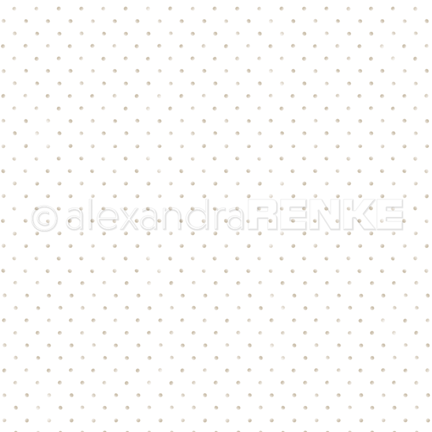ALEXANDRA RENKE-Designpaper 'Little dots mud'