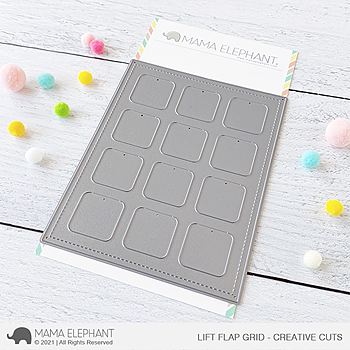 MAMA ELEPHANT-LIFT FLAP GRID - CREATIVE CUTS