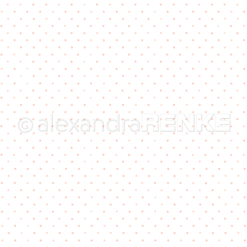 ALEXANDRA RENKE -Designpaper 'Little dots light rose'