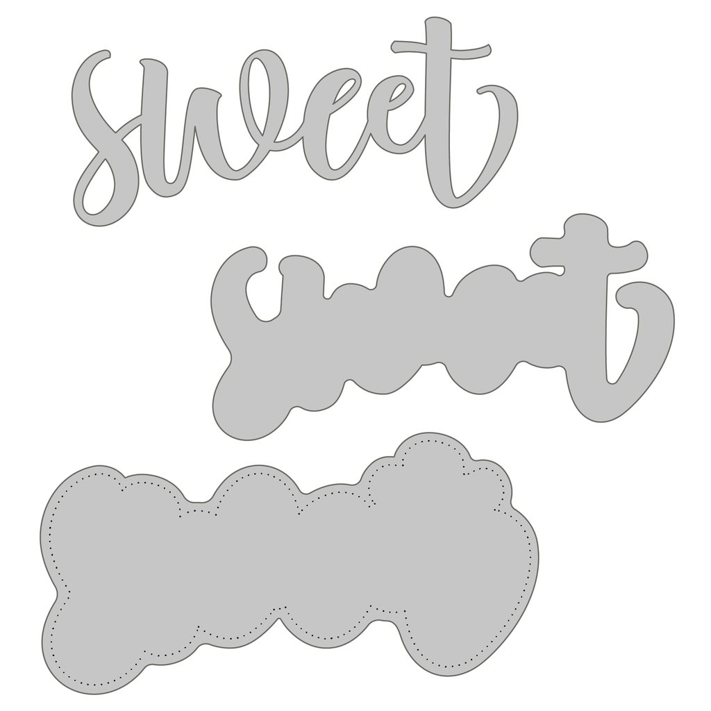HONEY BEE STAMPS Sweet | 3x4 Stamp 6 die  Set - 2