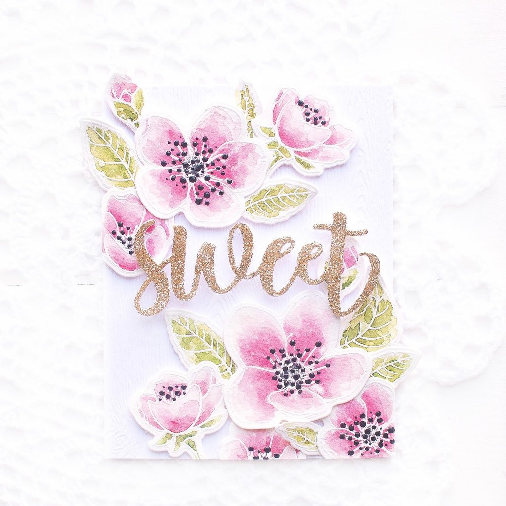 HONEY BEE STAMPS Sweet | 3x4 Stamp 6 die  Set - 6