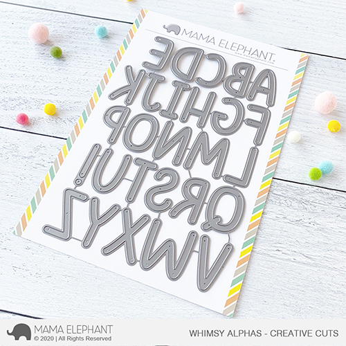 MAMA ELEPHANT-WHIMSY ALPHAS - CREATIVE CUTS