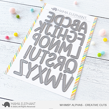 MAMA ELEPHANT-WHIMSY ALPHAS - CREATIVE CUTS