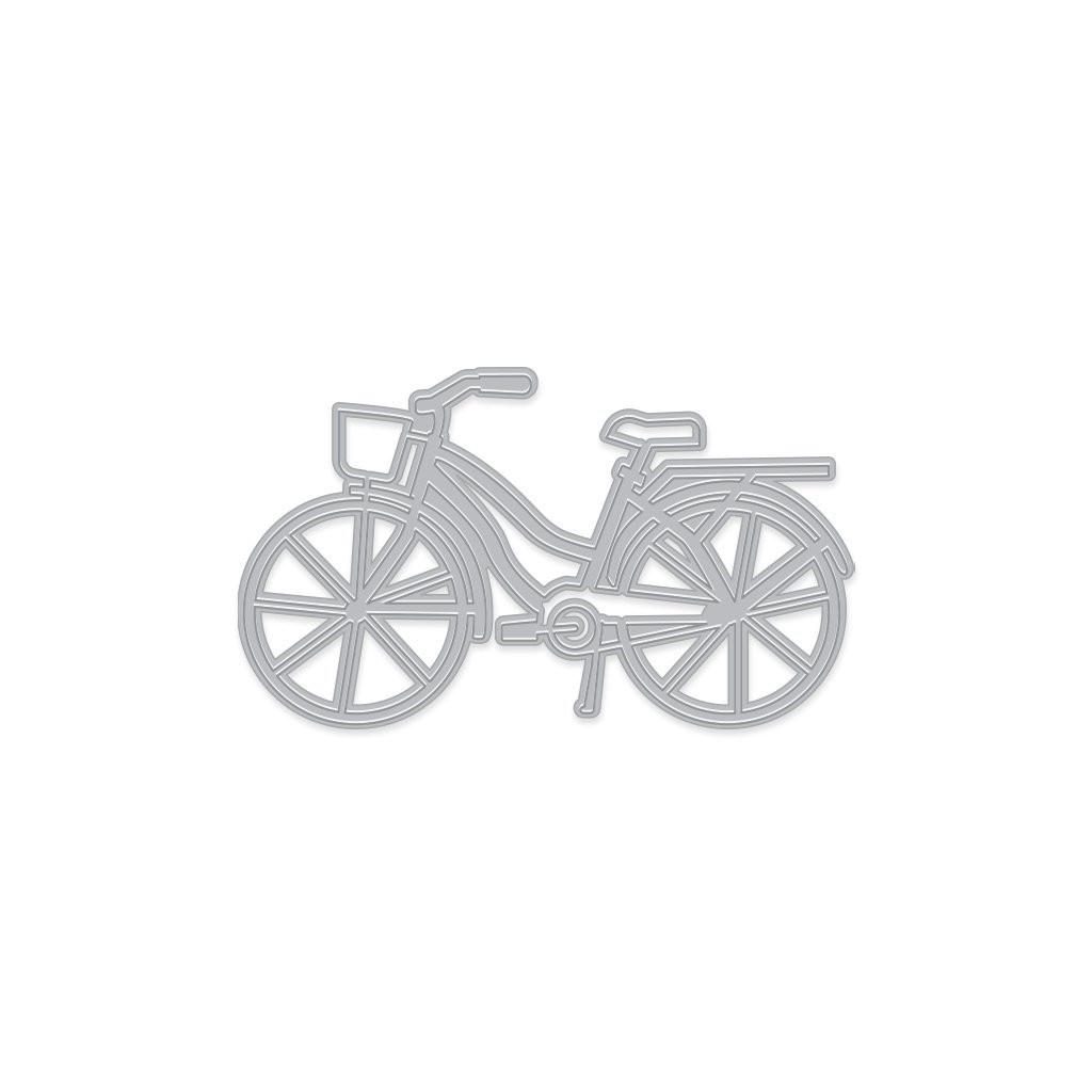  HERO ARTS BICYCLE WITH BASKET FANCY DIE - 4