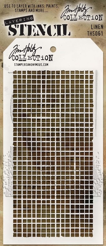 Tim Holtz Layering Stencil LINEN