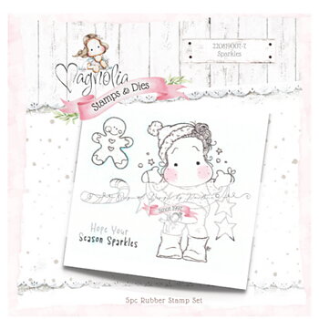 MAGNOLIA -MoC22 12 month's of xmas ~ Sparkles {Rubber Stamp Sheet}