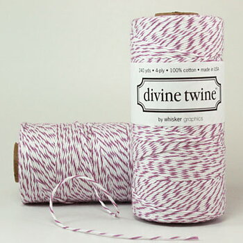 WHISKER GRAPHICS  Divine Twine Purple Plum