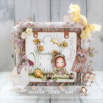 MAGNOLIA - HH19 Hippity Hoppity  2019  Tilda with Pocket Bunny