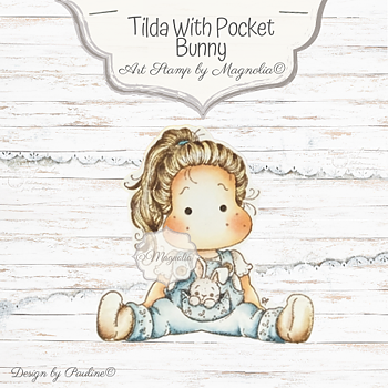 MAGNOLIA - HH19 Hippity Hoppity  2019  Tilda with Pocket Bunny