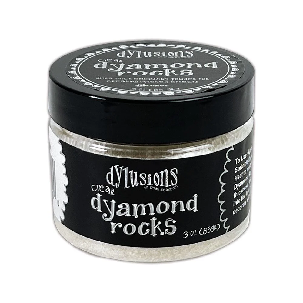 Ranger Dylusions Clear Dyamond Rocks Embossing Powder dym83900