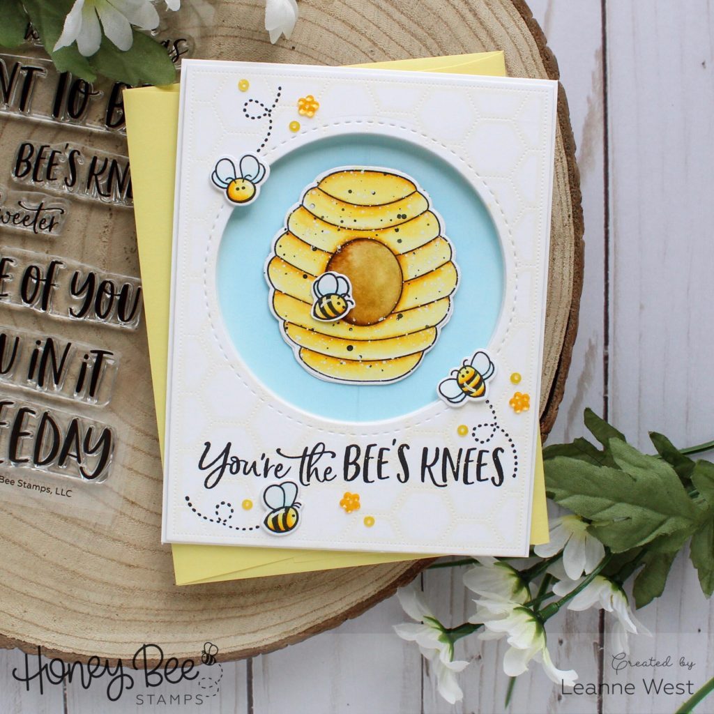 HONEY BEE STAMPS  -Hi Honey - 2