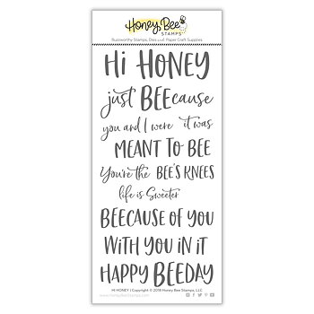 HONEY BEE STAMPS  -Hi Honey
