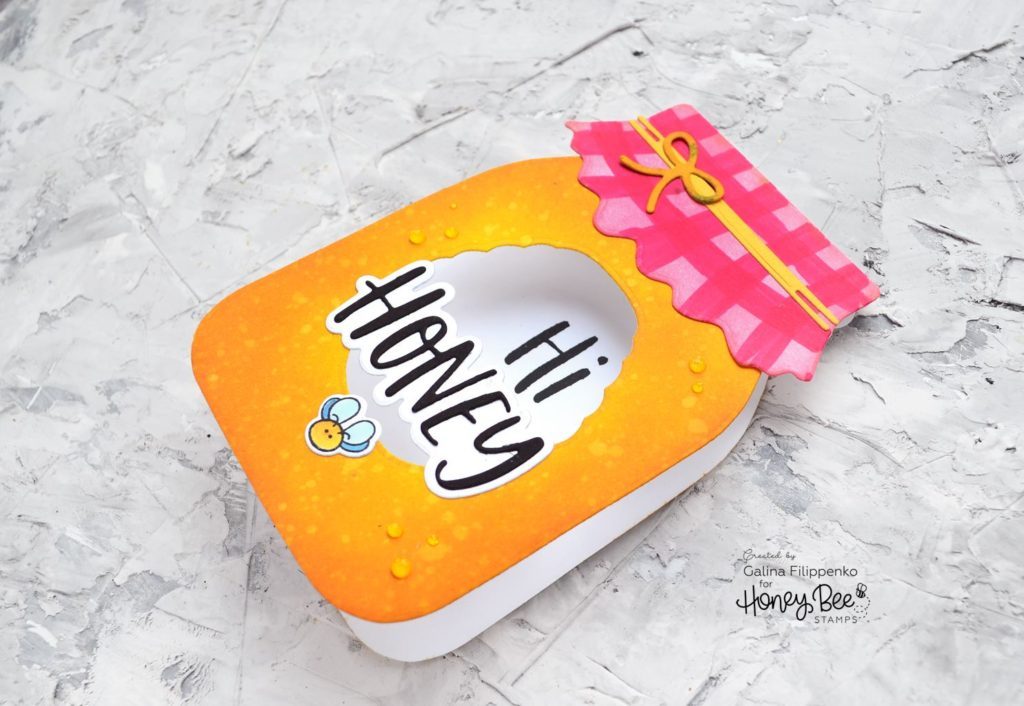 HONEY BEE STAMPS  -Hi Honey - 5
