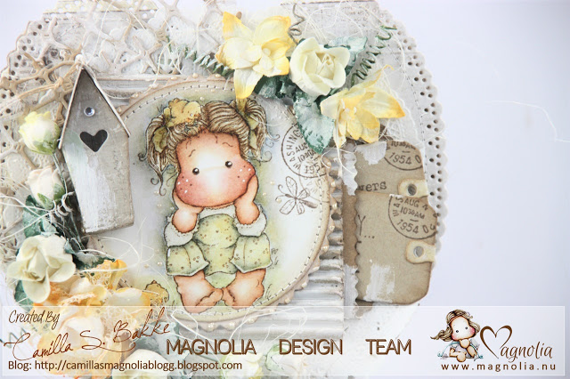 MAGNOLIA - HH19  Hippity Hoppity 2019   - Chicken Tilda omonterad - 2