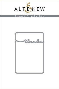 ALTENEW -Framed Thanks Die