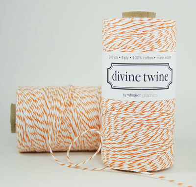 WHISKER GRAPHICS  Divine Twine Orange