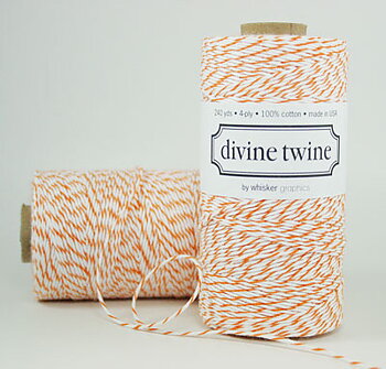 WHISKER GRAPHICS  Divine Twine Orange