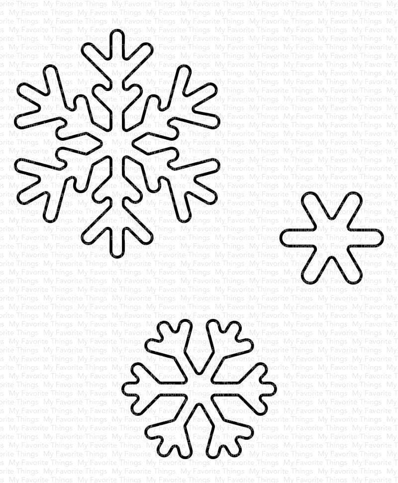 MY FAVORITE THINGS -Sweet Snowflakes Die-namics  