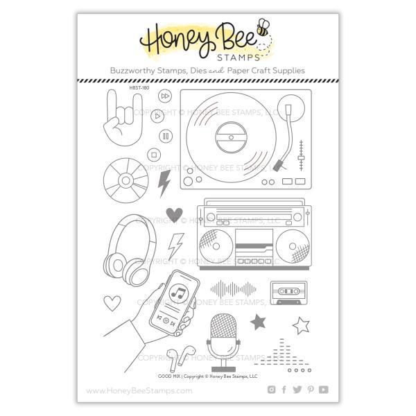 HONEY BEE STAMPS Good Mix | 6x8 Stamp Set