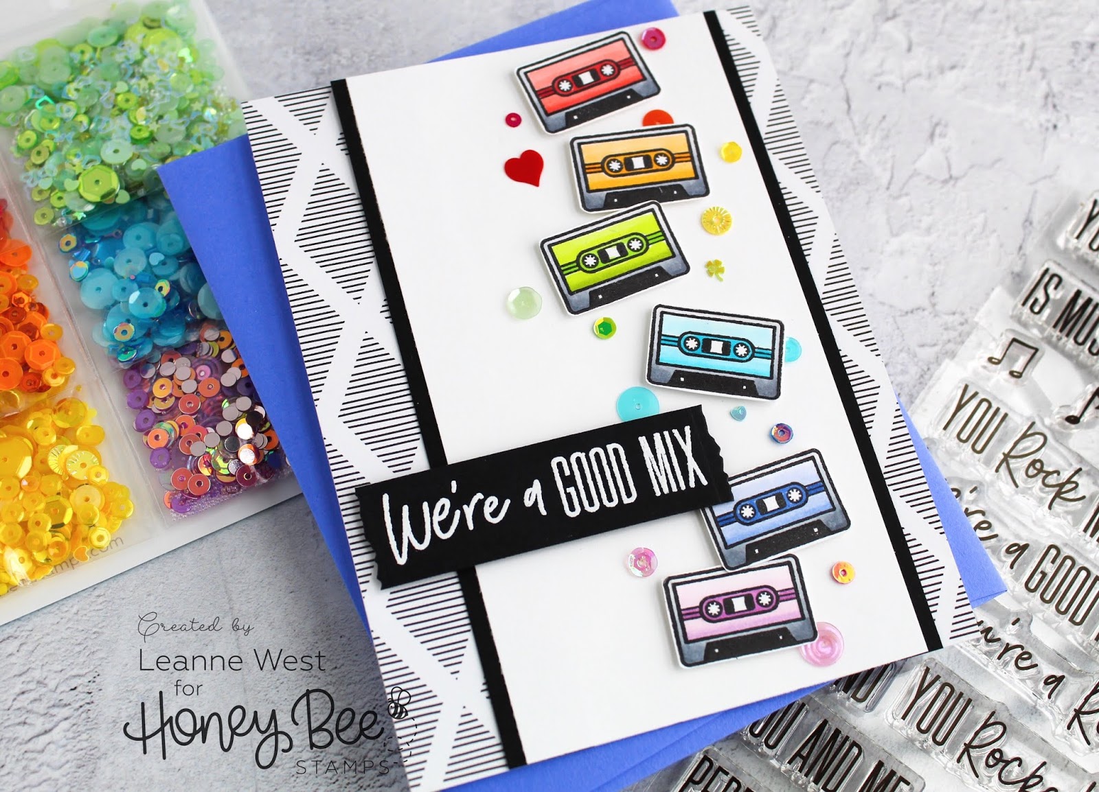 HONEY BEE STAMPS Good Mix | 6x8 Stamp Set - 2